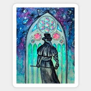 Mr Plague Doctor Sticker